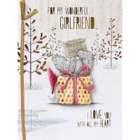 Girlfriend Me to You Bear Boxed Christmas Card Extra Image 1 Preview